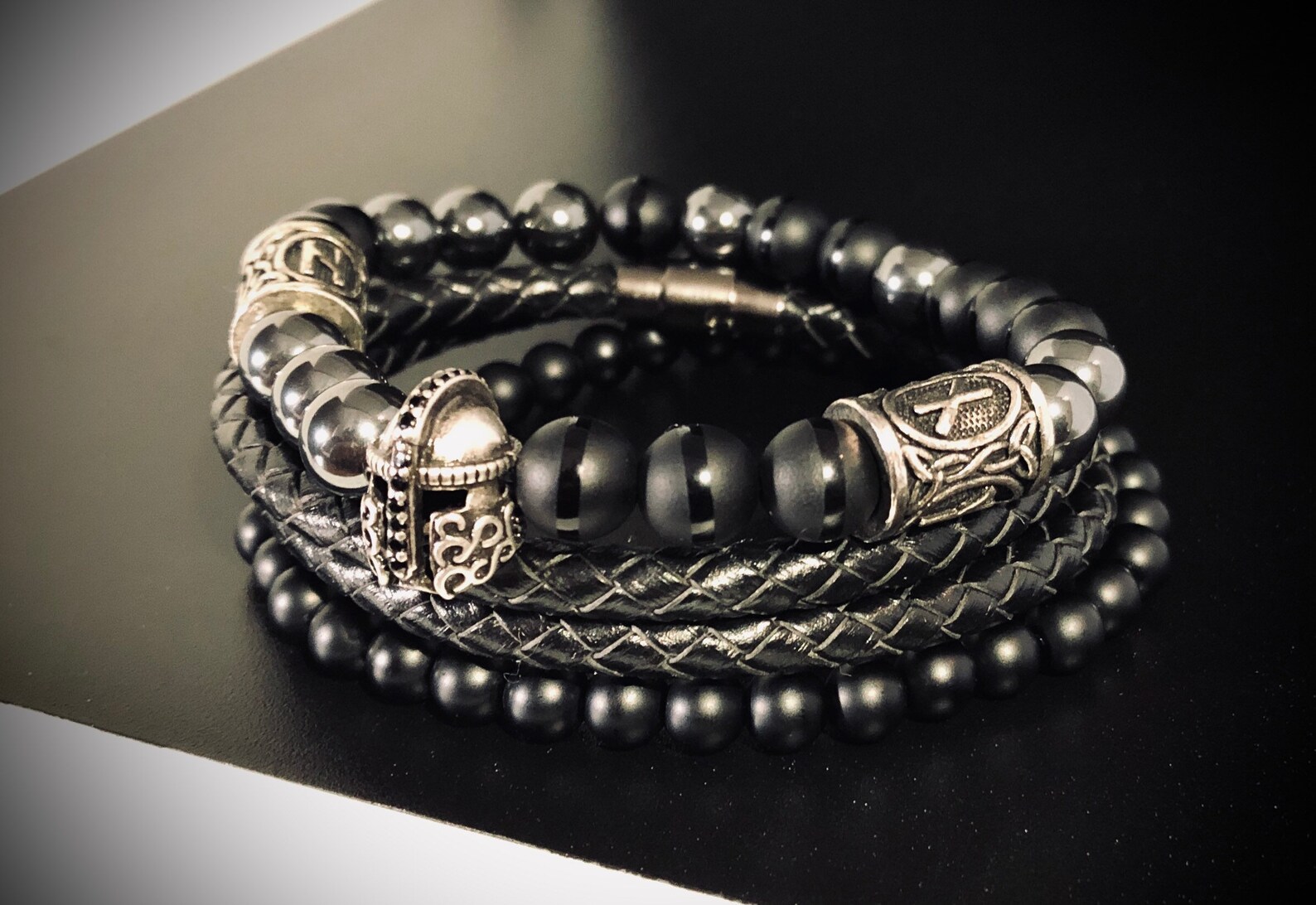 Roman style beaded bracelet Gift set bracelets for men Etsy