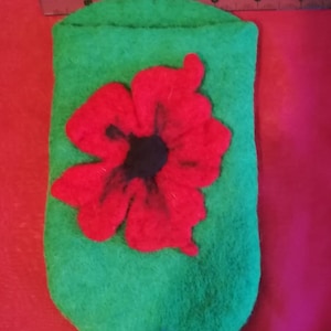 Felted spectacle case