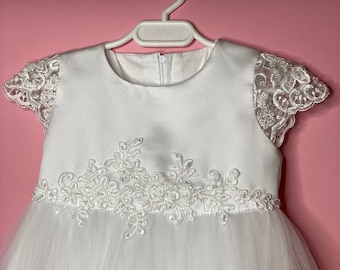 Baptism dress .Blessing dress. Christening gown.