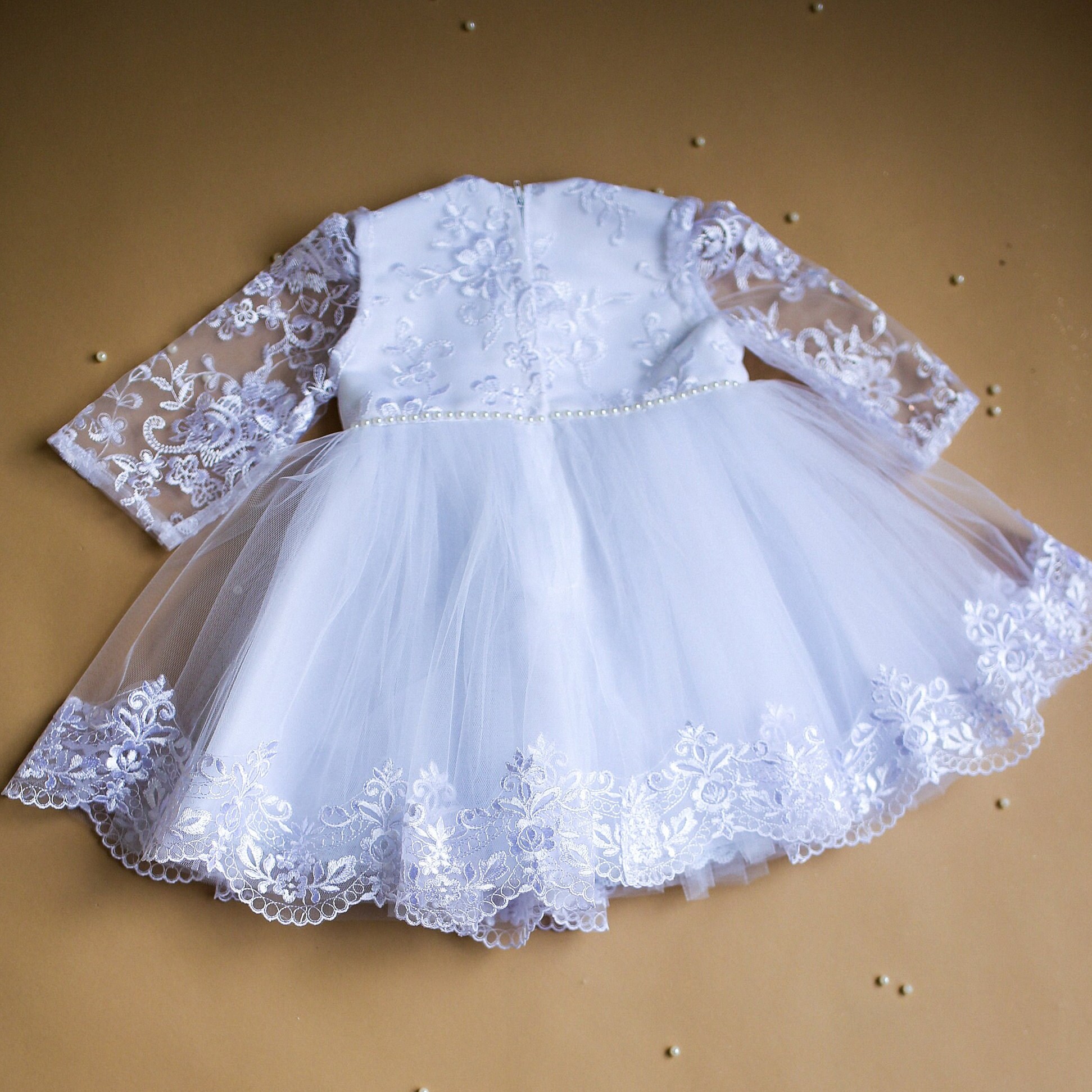 chinese dress ladies Penelope Christening Gown & Bonnet main image 0