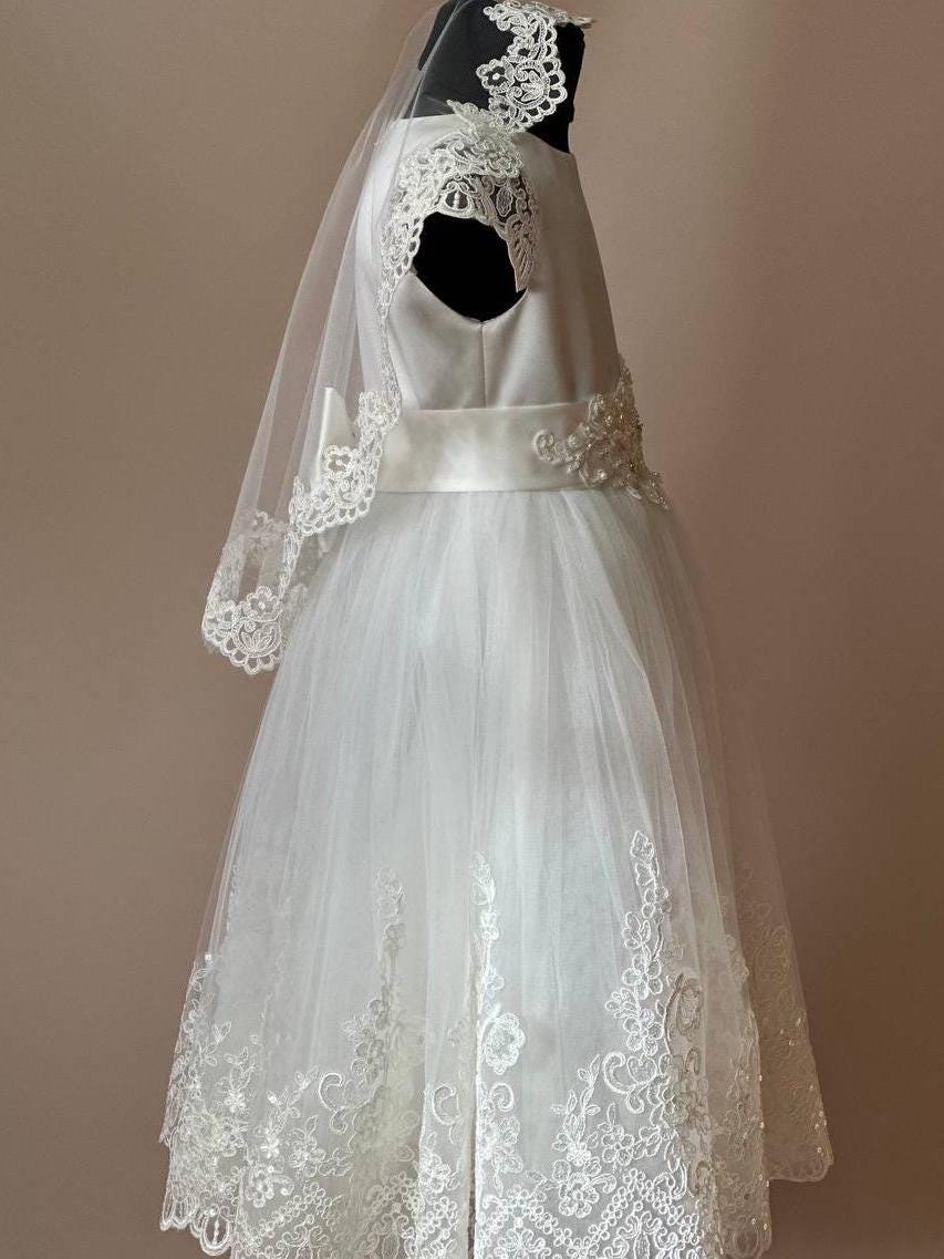 silk wedding dress a line Tina Holly TE207W Long Pleated A Line Wedding Dress