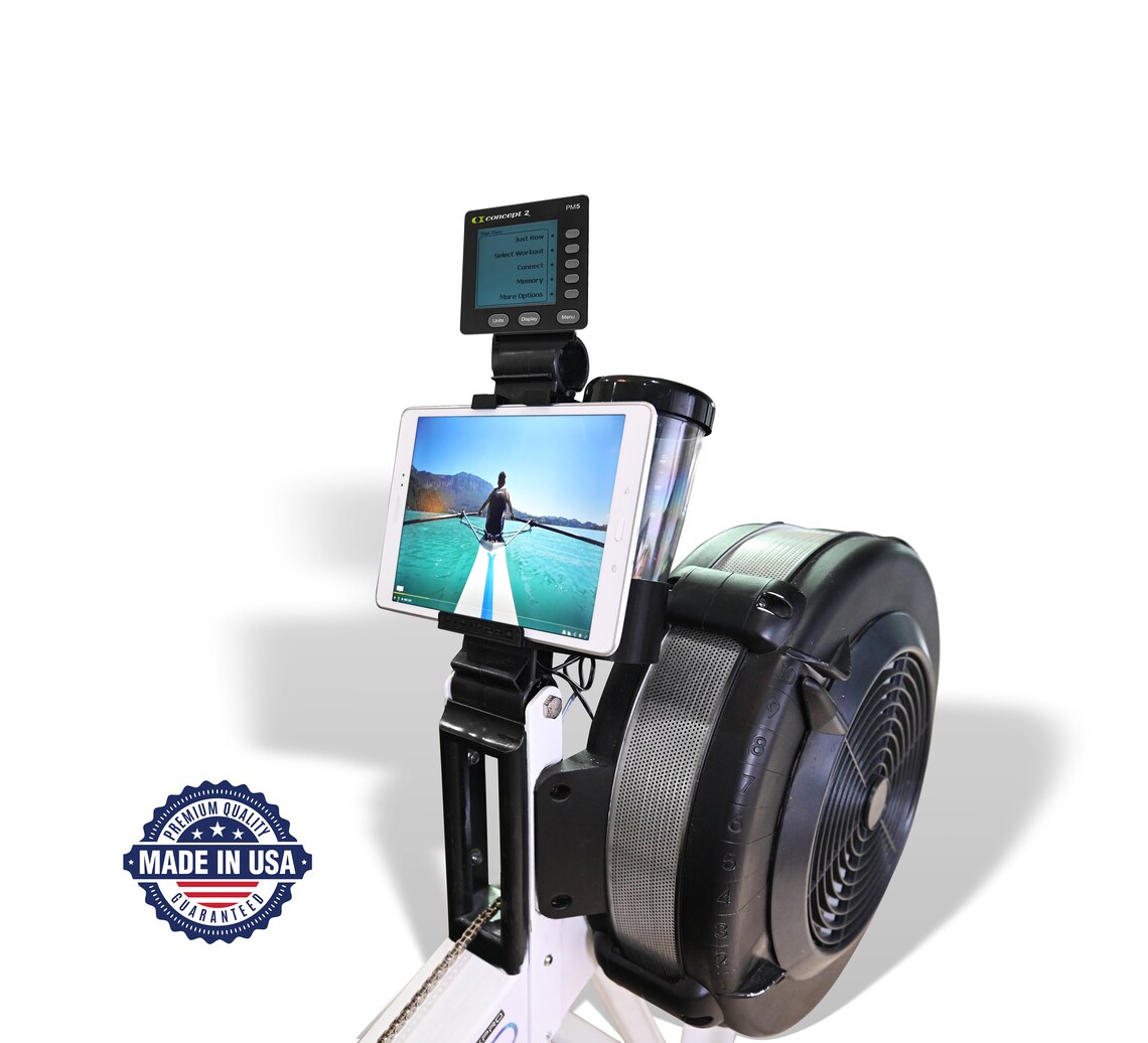 Concept2 rower Model D C Water bottle and Tablet holder Etsy