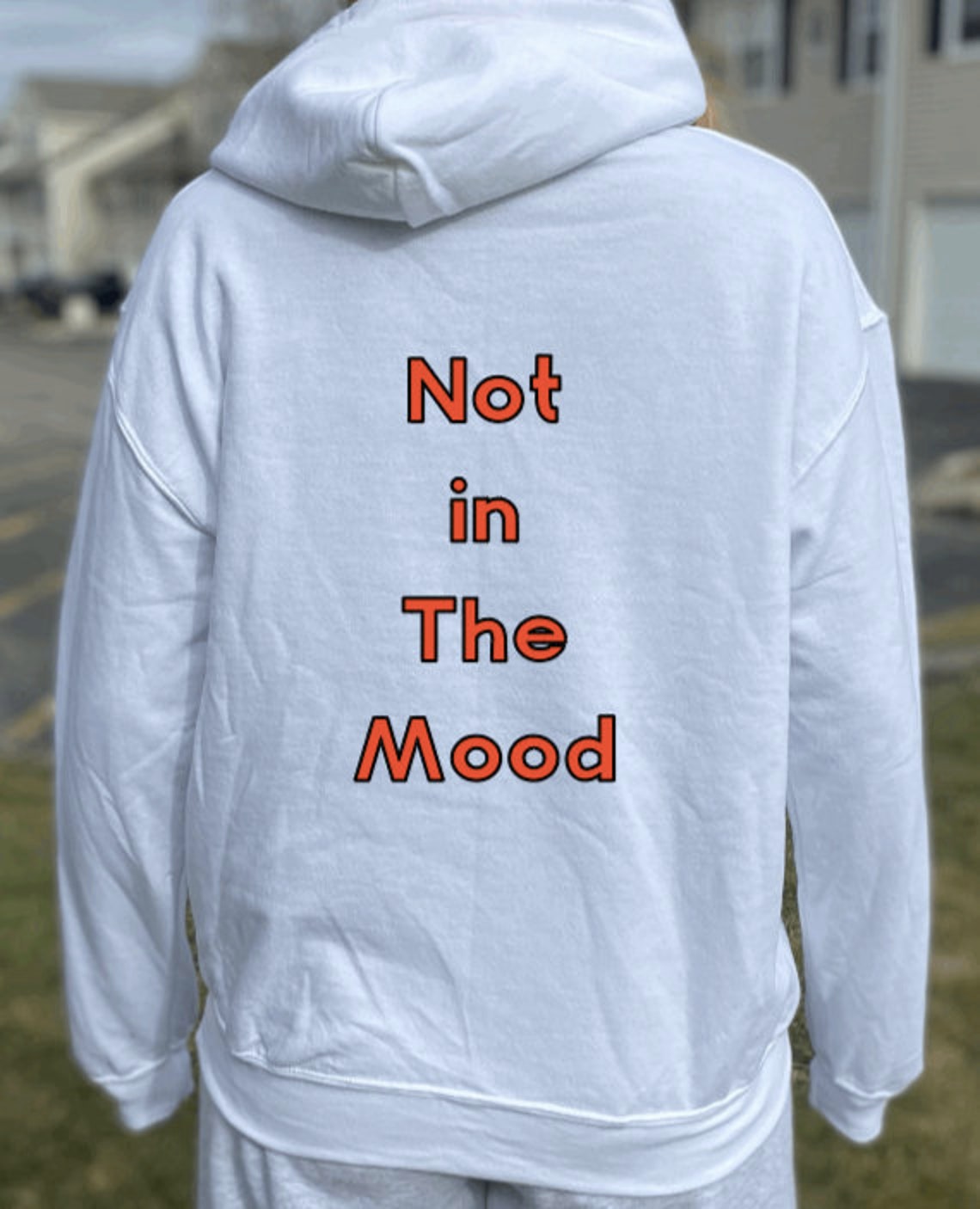 not in the mood hoodie