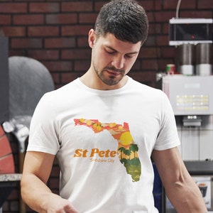 Sunshine City St Pete Florida tshirt