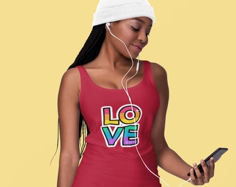 Pride St Pete LOVE tanktop, Saint Petersburg, Tampa Bay, Florida