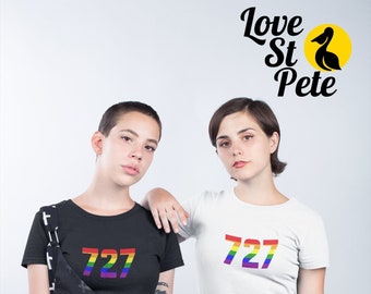 727 Pride tshirt, Saint Petersburg, Tampa Bay, Florida