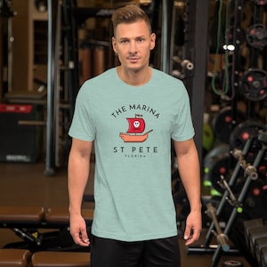 The Marina, St Pete, Florida, Tampa Bay tshirt