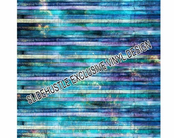 New! Beautiful watercolor Vinyl, Tumbler Vinyl, choose clear or white Vinyl, removable adhesive vinyl, 11.5x11.5", VF129FS9