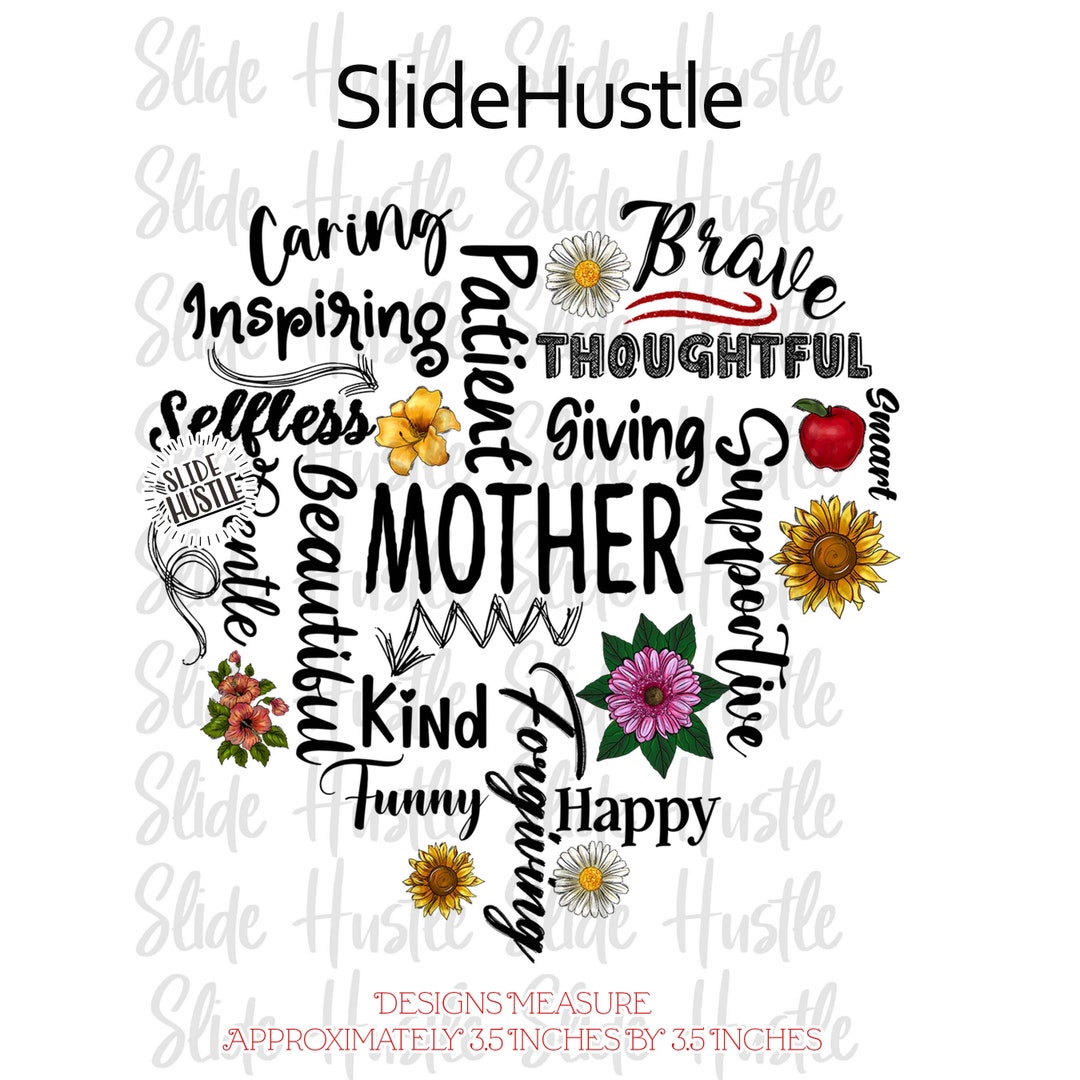 Mom, Mom Vinyl Decal, Mother’s Day Decal Spot White, Ready to Use