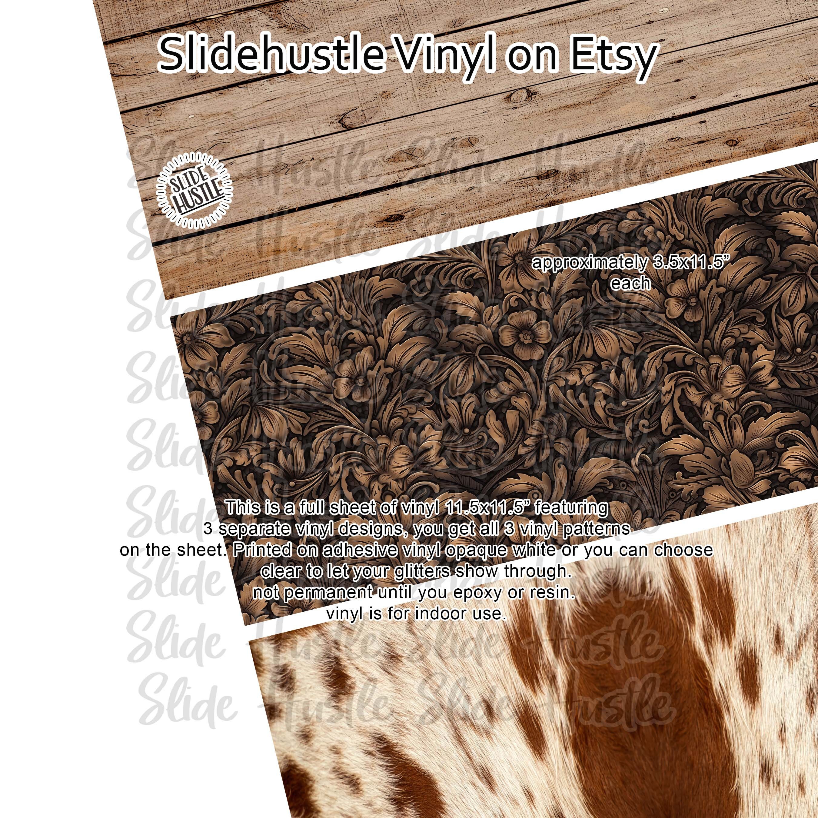 Vinyl Boutique Shop Craft Adhesive Boho Pattern Vinyl Sheets Adhesive Vinyl,  Printed Vinyl, Patterned Vinyl, HTV, Vinyl Prints