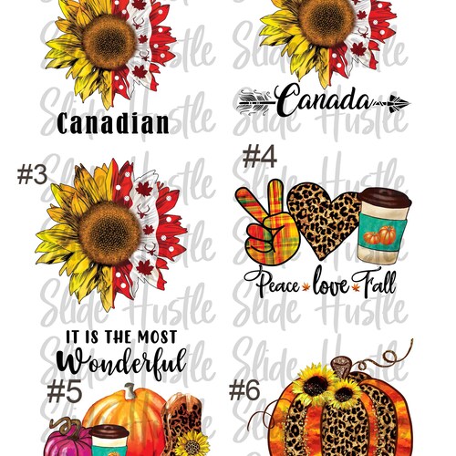 Waterslide Decals Christmas Waterslides Laser Printed Etsy