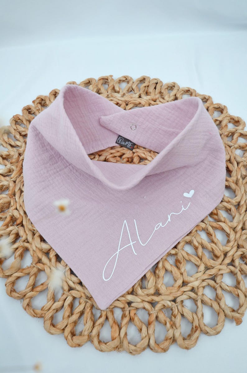 Personalized dog bandana - all sizes including puppies - small and large dogs / customizable dog bandana Altrosa