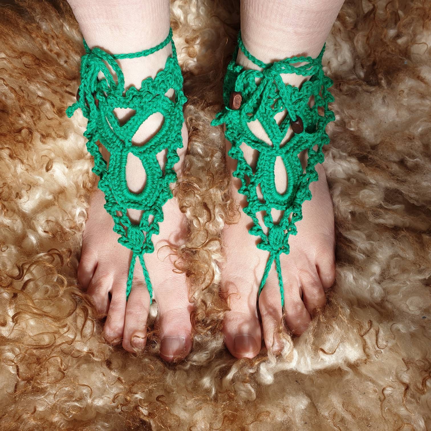 Crochet Baby Barefoot Sandals Baby Foot Accessories Photo - Etsy