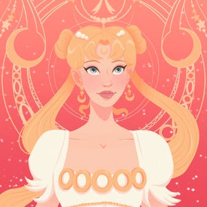 Sailor Moon Print 2024