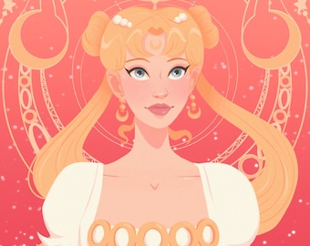 Sailor Moon Print 2024