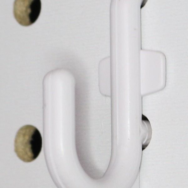 White display case hooks | paparazzi case hooks | J peg board hooks