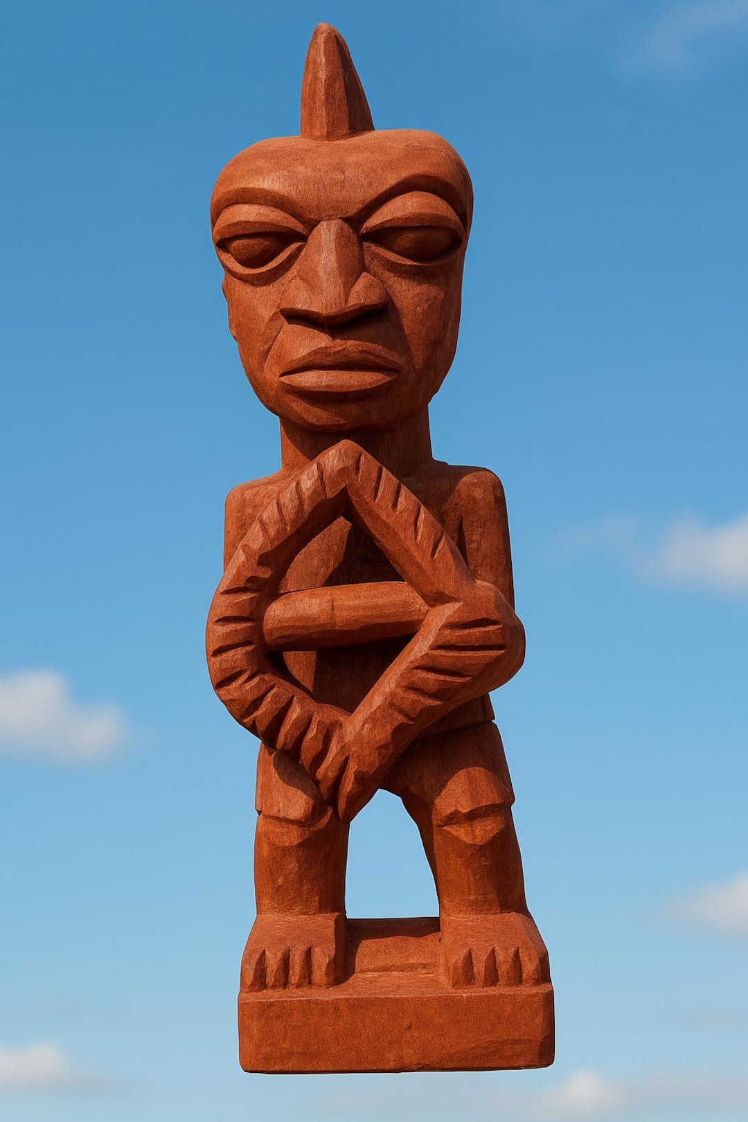Authentic Traditional Yoruba Osoosi Spiritual Statue Ochosi Ososhi