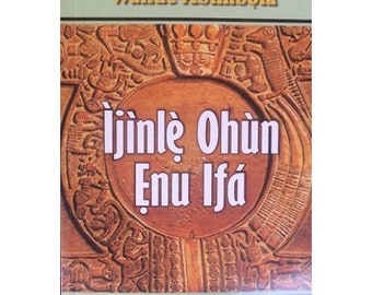 Ijinle Ohun Enu Ifa.  Geschreven in Yoruba door Wande Abimbola Apa Kini (op voorraad, klaar voor verzending) (op voorraad, klaar voor verzending)