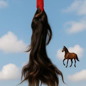 Glass Beaded Ifa Irukere Real horse Hair