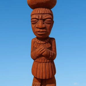 Authentic Traditional Yoruba Osun Spiritual Statue Oshun.