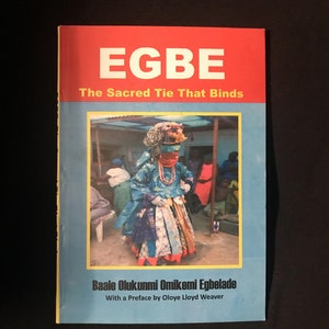 Ifa Book EGBE: The sacred tie that binds (Ready to Ship)