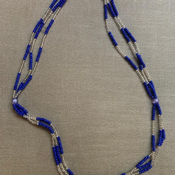 Unique Luxuriously Customized One Of A Kind Ileke Yemoja  Yemaya beads Yemonja necklace lemaja