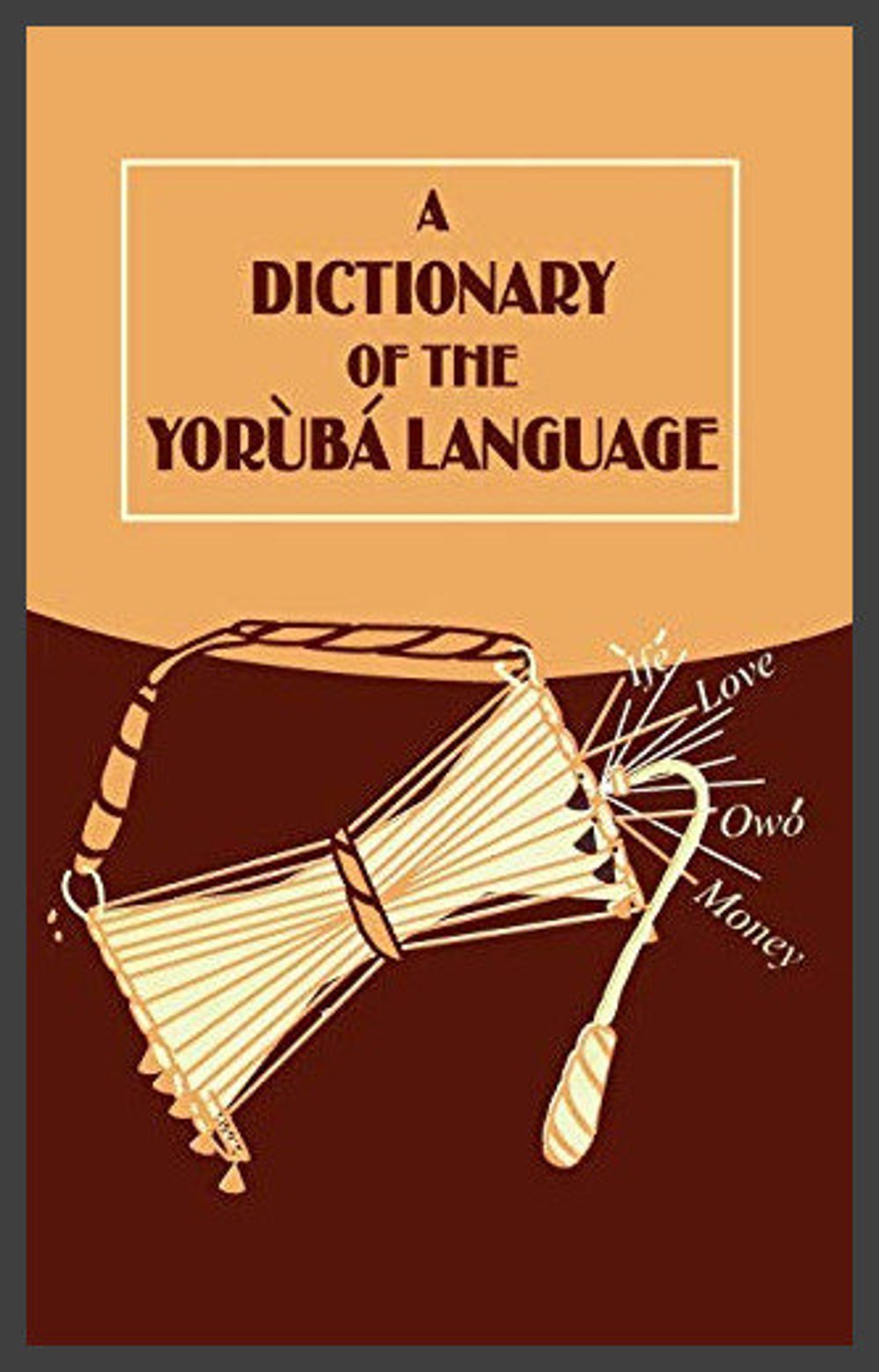 A Dictionary of the Yoruba Language Book Etsy