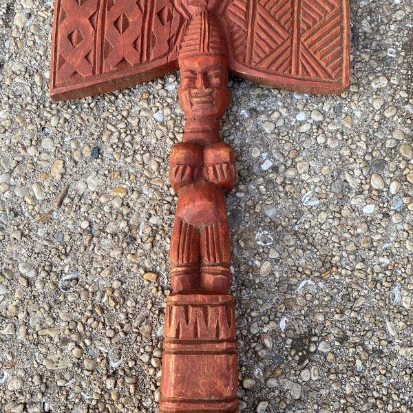 HUGE 16 inch Ose Shango Yoruba dance wand shango