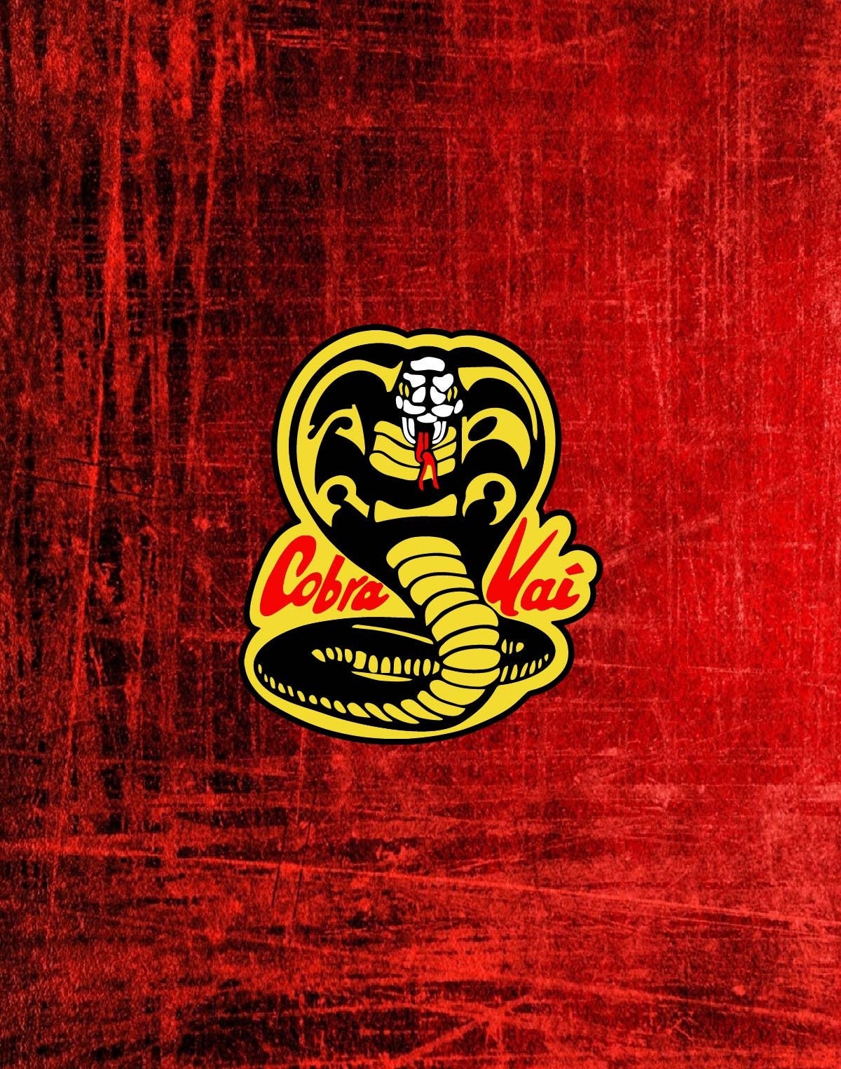 Cobra Kai Cobra Logo Type (Karate Kid) (Johnny Lawrence) Die-cut MAGNET