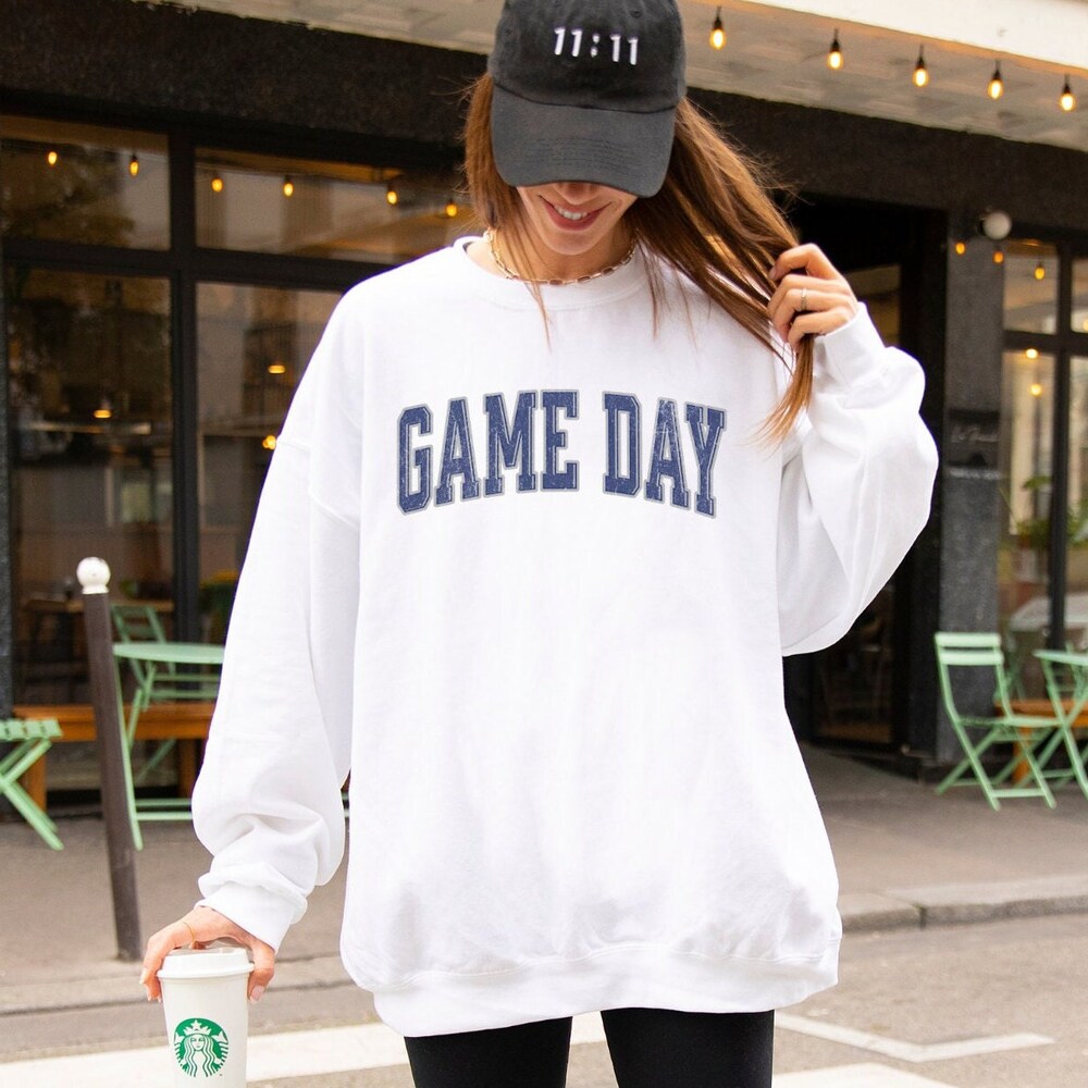 Game Day Sweatshirt, Game Day, Game Day Shirt, Dallas Football Sweatshirt, Dallas Football, Vintage Football Sweatshirt, Football Fan Gift, Fashion24Hs