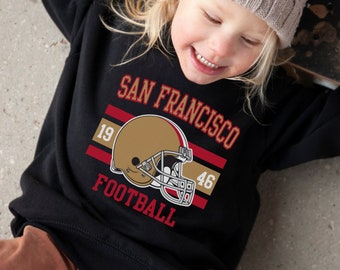 SF Football Sweatshirt for kids, San Francisco Football Sweatshirt, San Francisco Football, SF Football, San Francisco, SF Football Shirt