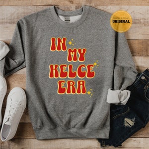 In My Kelse Era Sweatshirt, Swift Sweatshirt, Kansas City Football, Kansas Football Sweatshirt, Kelse Sweatshirt, Kansas City Football Gift