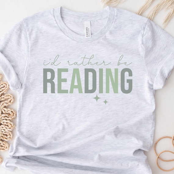 Reader T-Shirt: Cute Bookworm Gift, Teacher Present