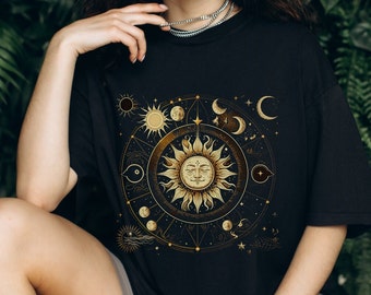 トップス PHENOMENON Crescent Moon Graphic T Shirt il_340x270.4837304218_ejm7.jpg