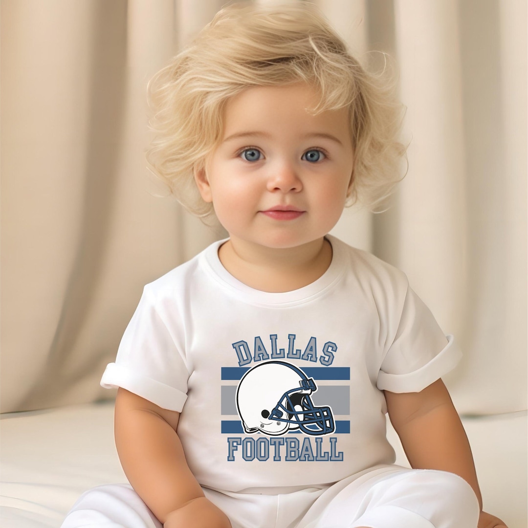 Dallas Football, Baby Football Shirt, Baby Football Tshirt, Dallas Football Shirt, Baby Football