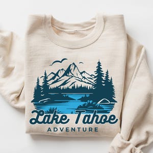 Vintage Lake Tahoe-sweater: Lake Life Adventure-shirt