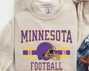 Minnesota Football Crewneck Sweatshirt: Unisex Fan Apparel