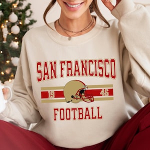 San Francisco Football Sweatshirt: SF Bay Area Crewneck