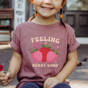 Cute Tshirt for Kids, Kids Cute Strawberry Shirt, Toddler Shirt, Kids Shirts, Cute Kids Shirts, Kid Gift Idea, Kid Birthday Gift, Child Tee