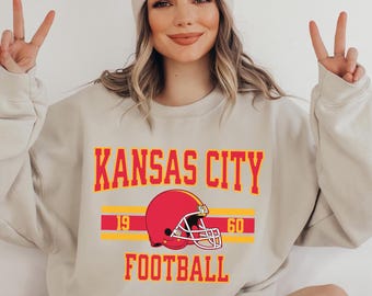 Kansas City Football Sweatshirt: Unisex Game Day Style
