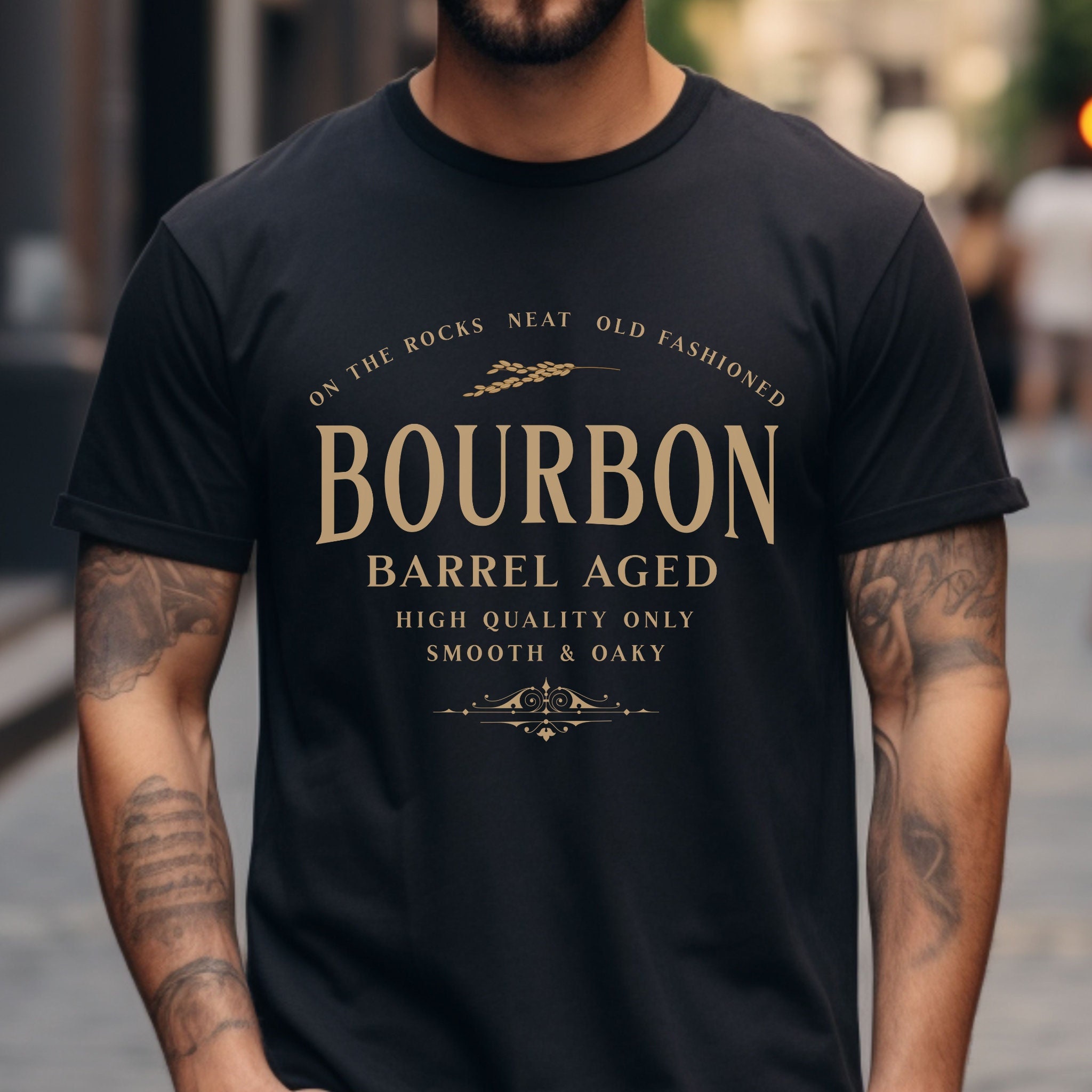 Vintage Bourbon Whiskey Louisville Kentucky Essential T-Shirt for Sale by  Jummle