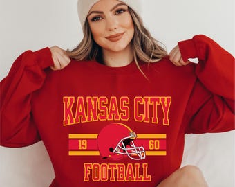 Kansas City Football Sweatshirt: Unisex Game-Day Style