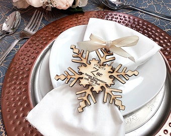 christmas wedding favors