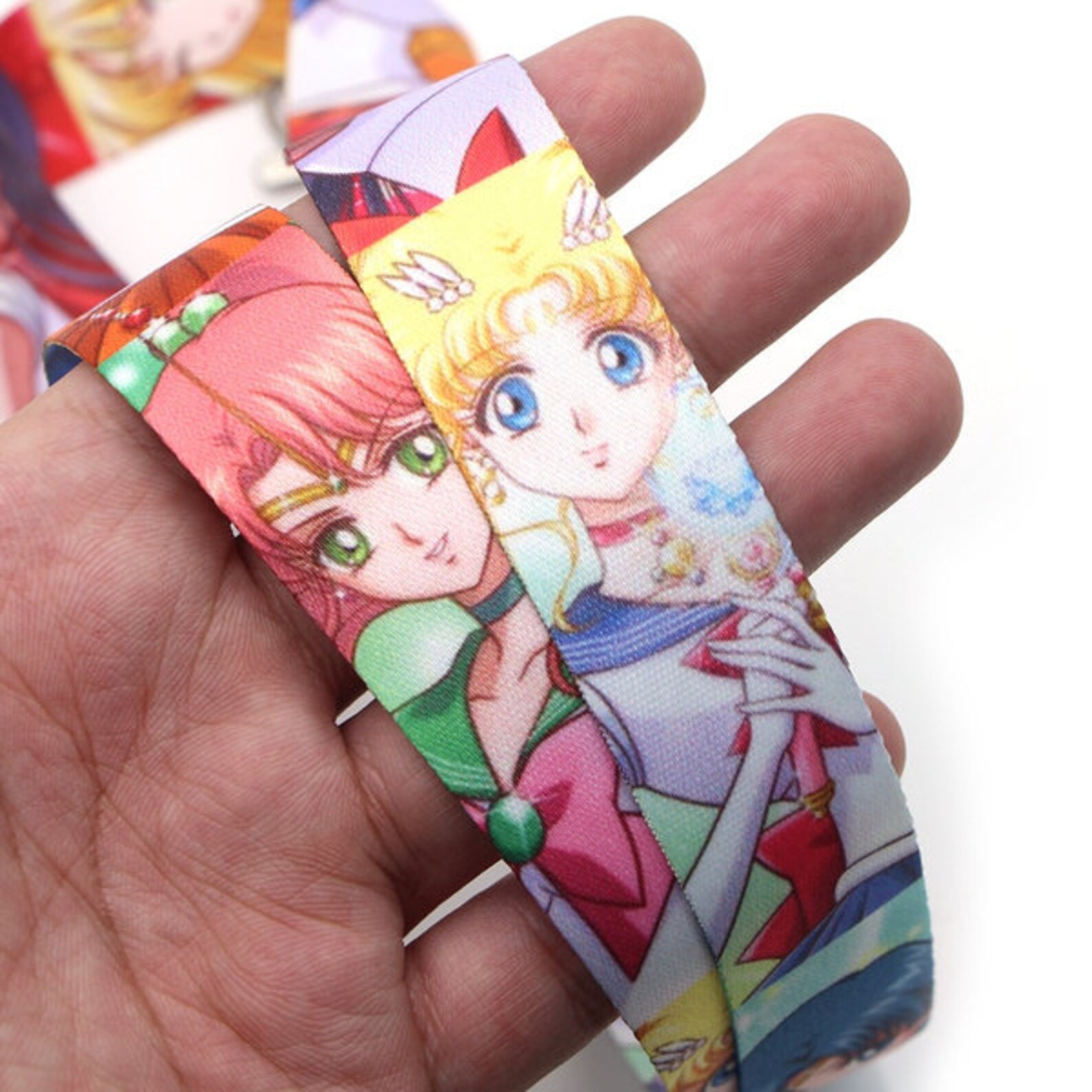 Sailor Moon Gift Set Lanyard Keychain 56 Piece Stickers Etsy