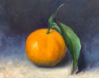 Oil painting | orange | oil painted orange | fruits | yellow fruits | home accessories | home decor | artwork | handmade | art | citrus