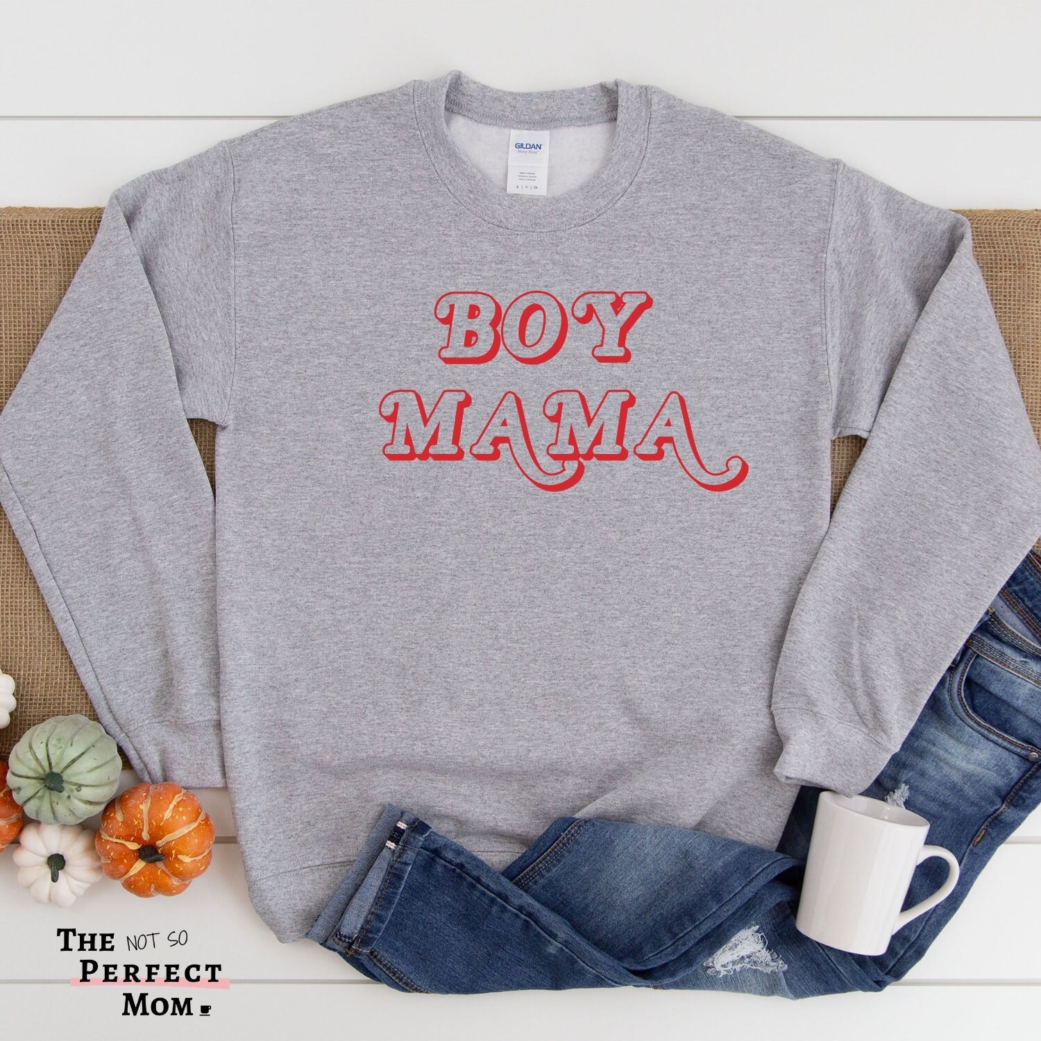 Retro Boy Mama Sweatshirt Boy Mama Sweatshirt Boy Mom Etsy