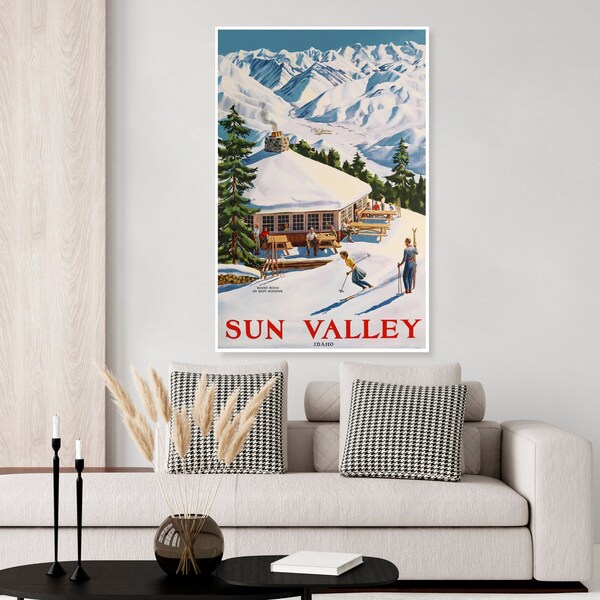 Ski Wall Art Etsy