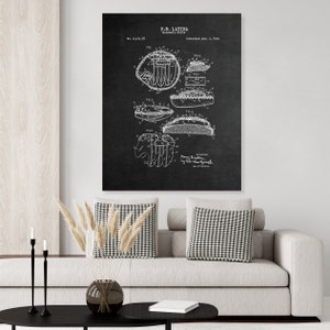 1948 Baseball Glove Patent Print