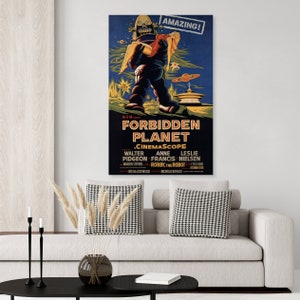 Forbidden Planet Movie Poster
