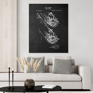 1952 Spinning Reel Fishing Patent Print
